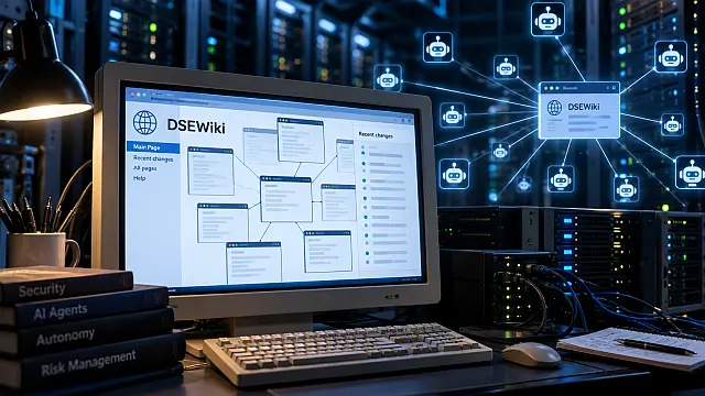 Agentes de inteligencia artificial se conectan a una antigua wiki desde infraestructura informática durante pruebas de seguridad.
