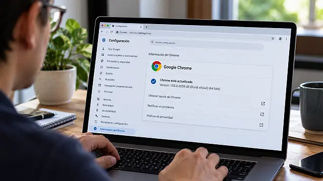 Usuario actualiza Google Chrome para corregir 247 fallas de seguridad